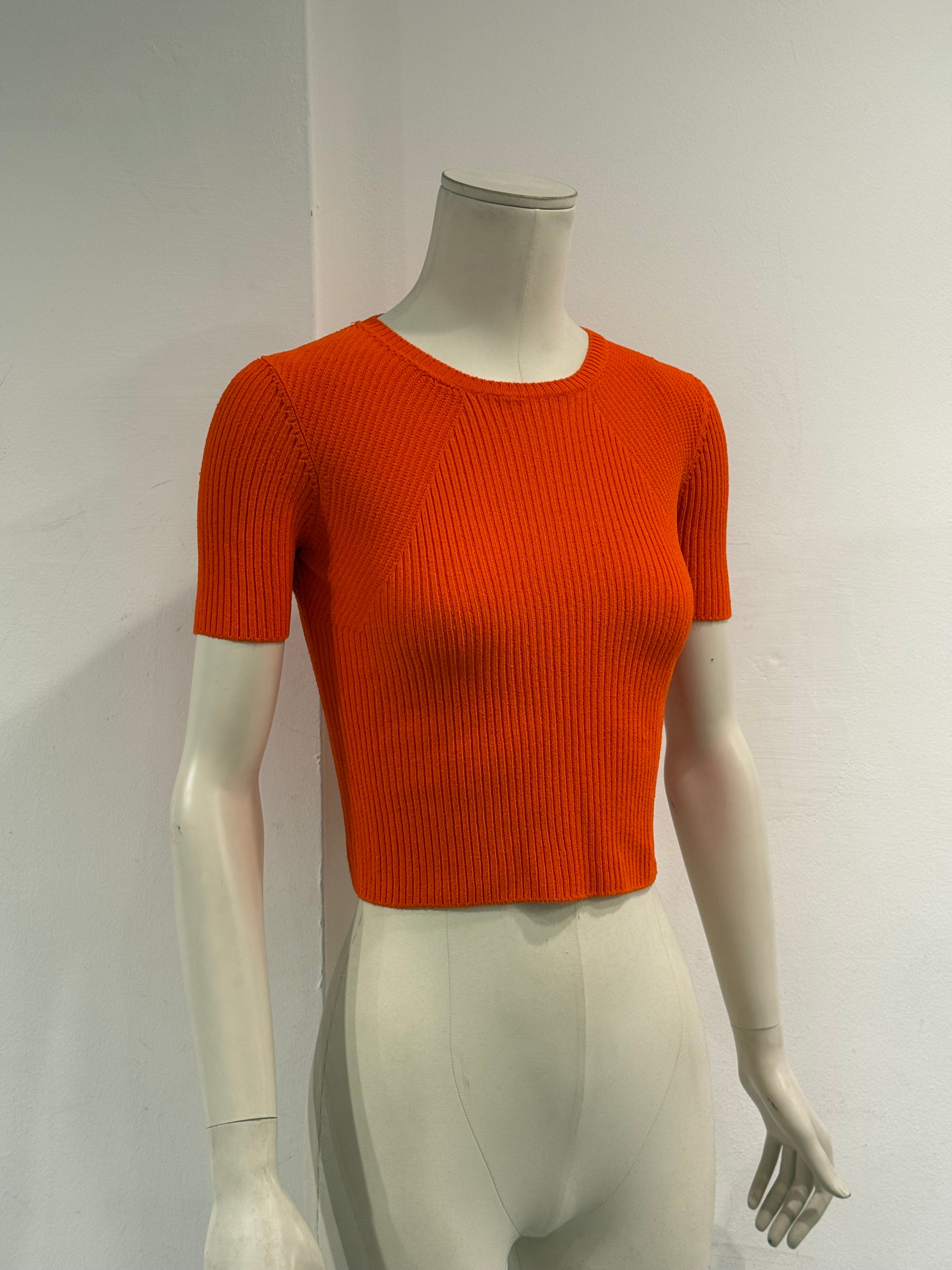 1990s Gucci by Tom Ford ribbed knit top
