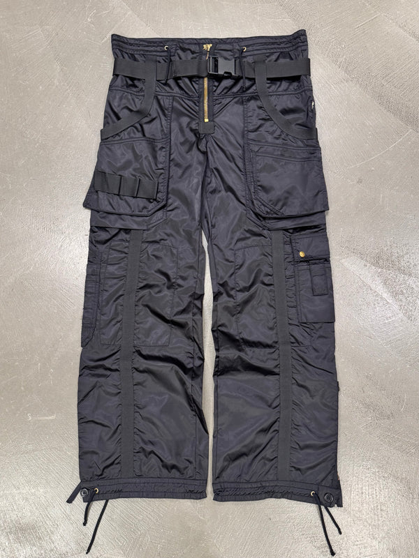 A/W2003 Jean Paul Gaultier bondage cargo parachute pants