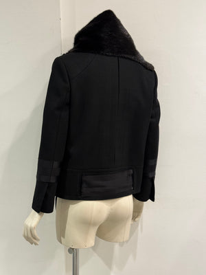 A/W2004 Gucci by Tom ford mink collar runway jacket