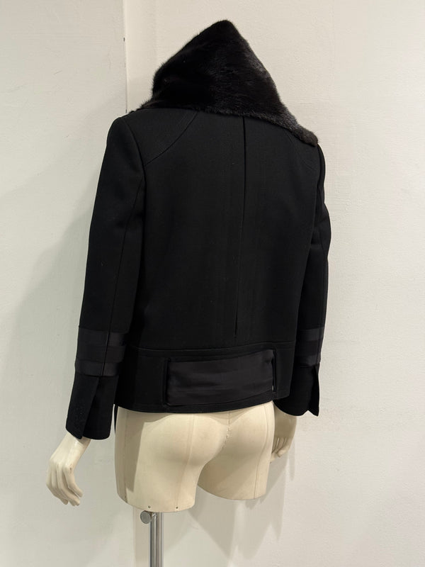 A/W2004 Gucci by Tom ford mink collar runway jacket