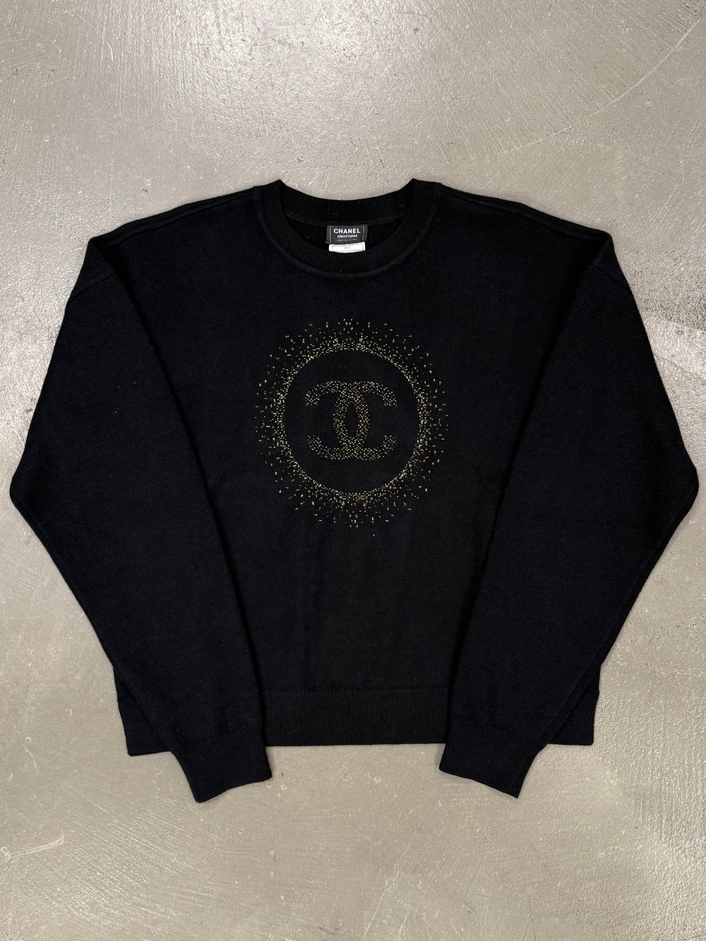 2020 Chanel logo uniform knit
