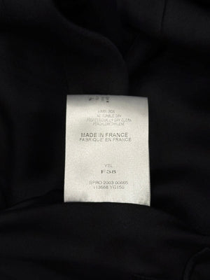 2003 Yves Saint Laurent by Tom Ford tuxedo blazer with satin shawl lapel