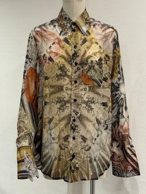 2000s Jean Paul Gaultier print shirt