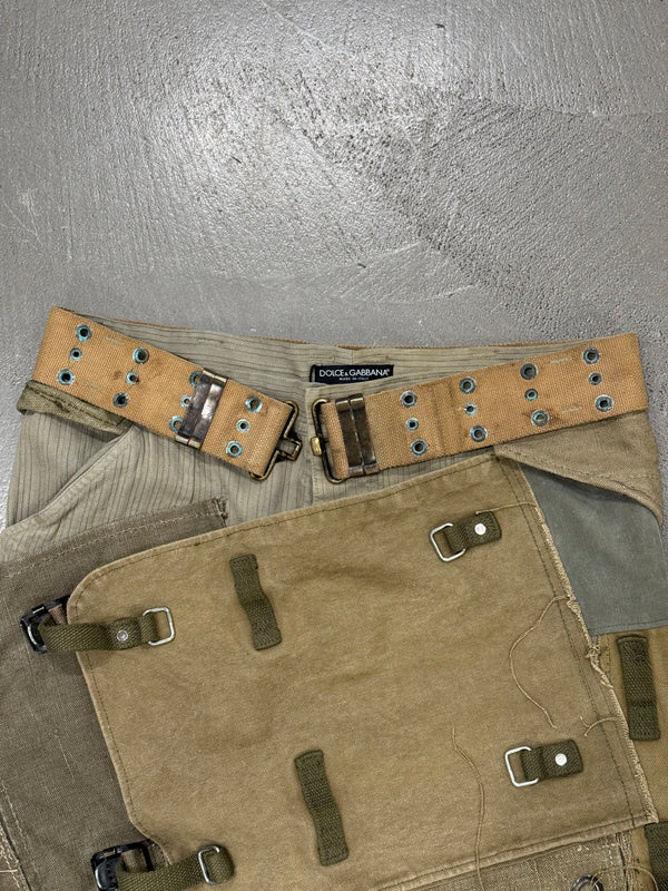 A/W2003 Dolce & Gabbana reconstructed italian army pants