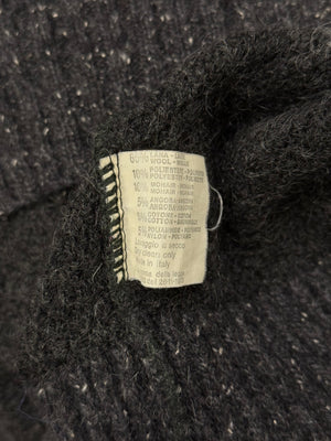 1990s Dolce & Gabbana angora wool striped knit