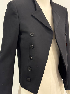 2014 Saint Laurent by Hedi Slimane military officer blazer