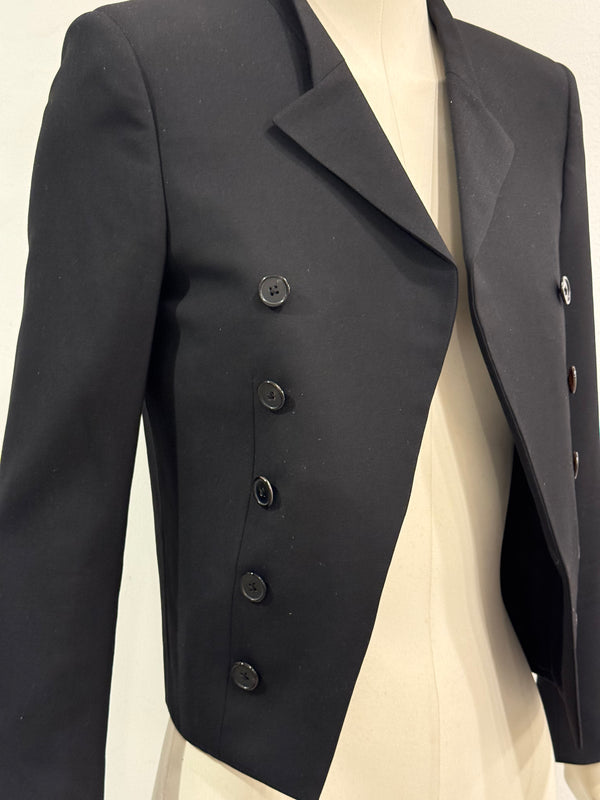 2014 Saint Laurent by Hedi Slimane military officer blazer