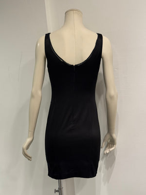 2000s Dolce & Gabbana V-neck midi dress