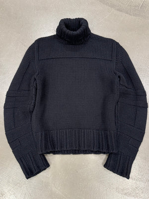 2000s Roberto Cavalli mainline thick paneled knit