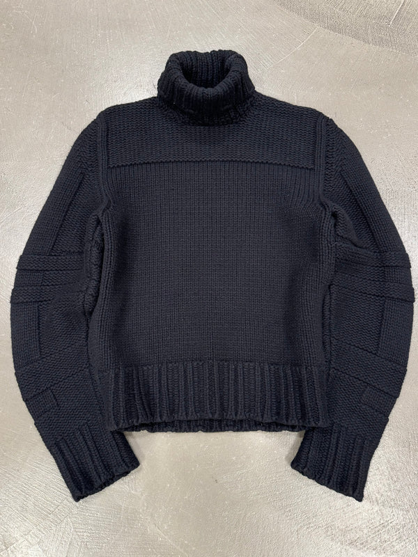 2000s Roberto Cavalli mainline thick paneled knit