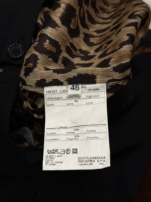 2003 Dolce & Gabbana tailored skirt suit with mandarin collar