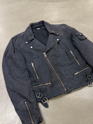 S/S2006 Raf Simons faded rider biker jacket