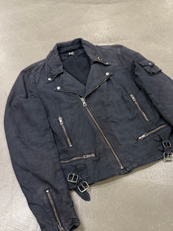 S/S2006 Raf Simons faded rider biker jacket