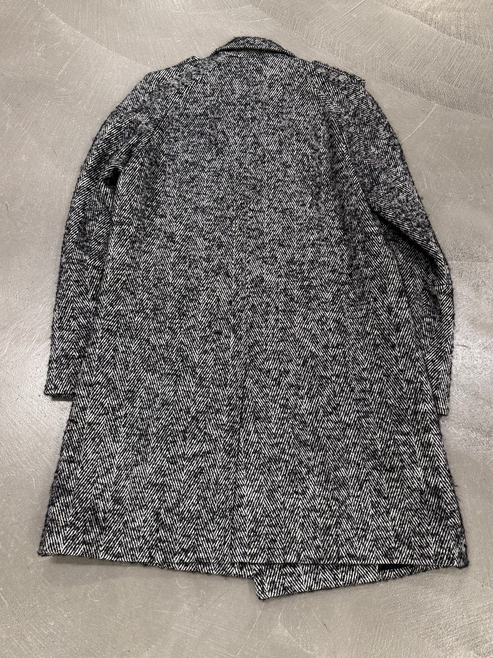 A/W 2007 Dior By Hedi Slimane “Navigate” tweed military coat