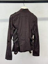 Load image into Gallery viewer, 1990s Dirk Bikkembergs bondage leather straps jacket
