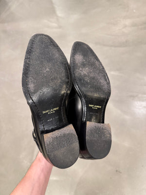 Saint Laurent western leather boots