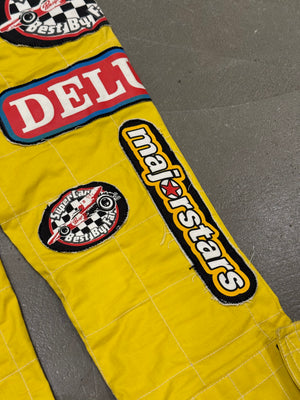 S/S2004 D&G racing motocross patch detailed pants