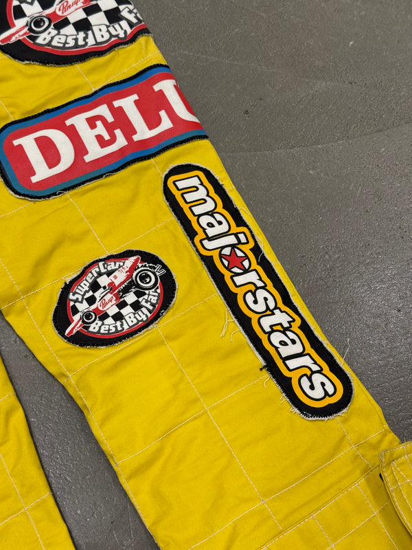 S/S2004 D&G racing motocross patch detailed pants