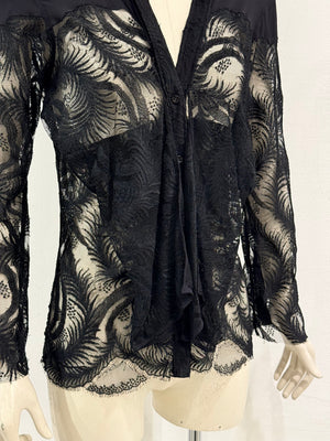 S/S2003 Yves Saint Laurent by Tom Ford silk shirt