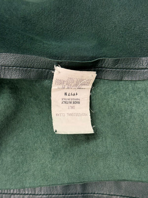1999 Gucci by Tom Ford runway ruched leather jacket