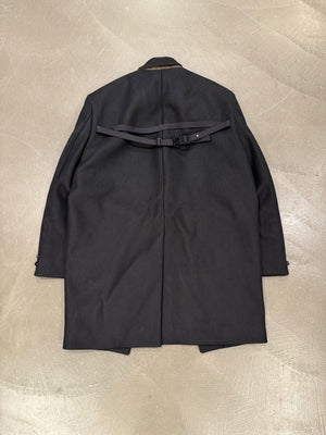 A/W2022 Rick Owens “Strobe” heavy wool jumbo ratlin coat - new with tags