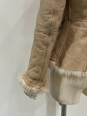 2000s Roberto Cavalli shearling fur jacket
