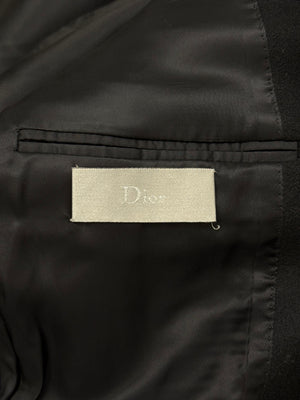 A/W2006 Dior by Hedi Slimane
runway blazer with white contrast piping