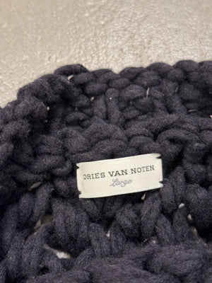 2000s Dries Van Noten fisherman open knit