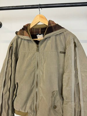 AW2003 Dolce & Gabbana zip sleeve bomber jacket