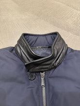 Load image into Gallery viewer, 2000s Dirk Bikkembergs blue puffer jacket
