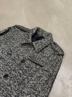 A/W 2007 Dior By Hedi Slimane “Navigate” tweed military coat