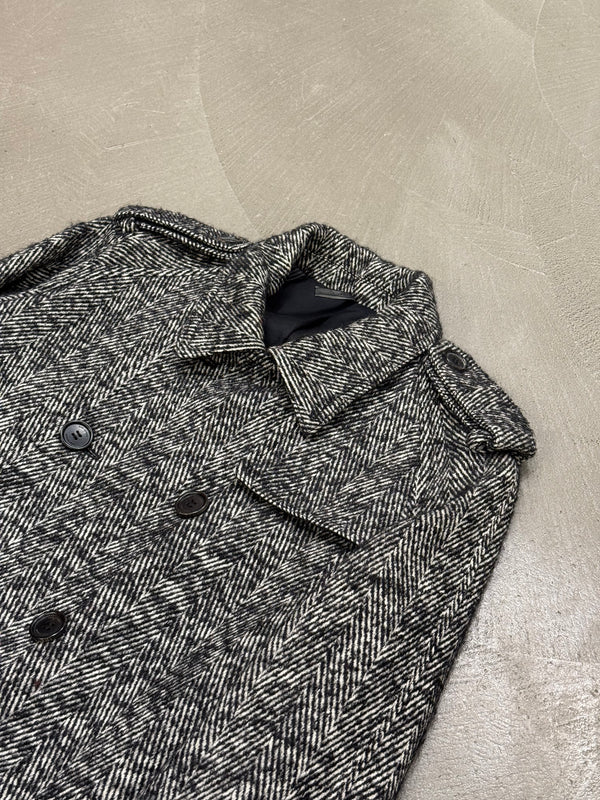 A/W 2007 Dior By Hedi Slimane “Navigate” tweed military coat