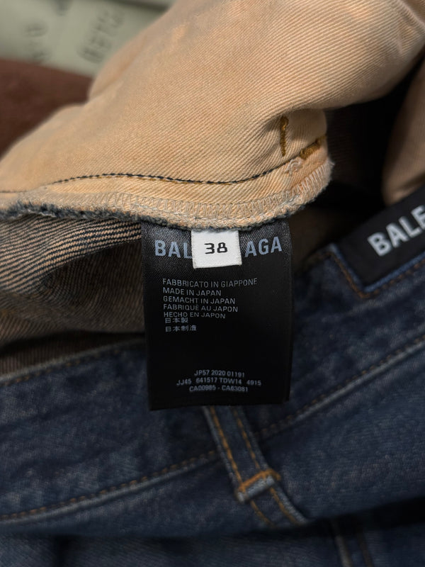 2020 Balenciaga faded wide skirt