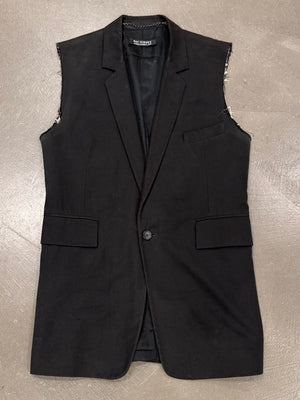 S/S2000 Raf Simons distressed vest