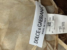 Load image into Gallery viewer, S/S1997 Dolce &amp; Gabbana sheer floral long dress
