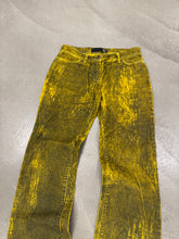 Load image into Gallery viewer, 2000s Roberto Cavalli distressed velour pants
