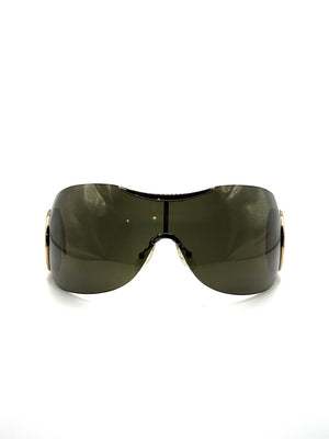 2004 Christian Dior sport visor mask sunglasses