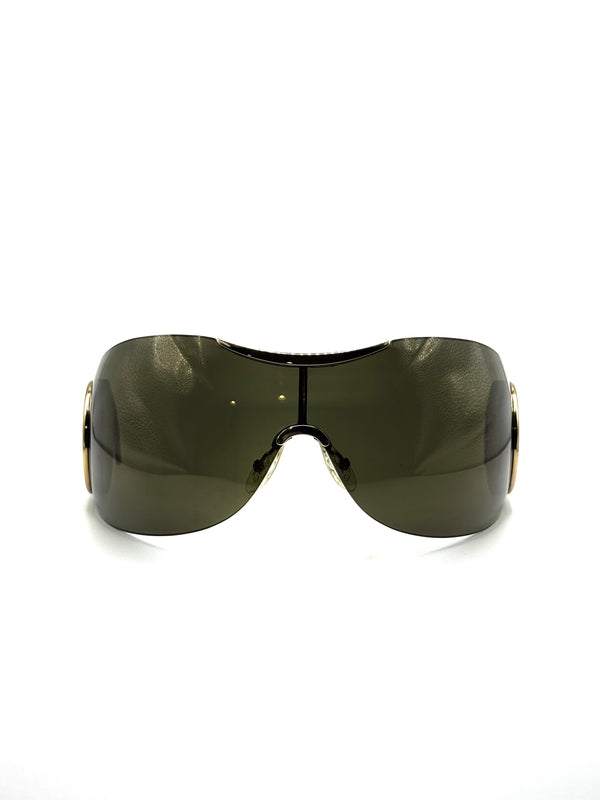 2004 Christian Dior sport visor mask sunglasses