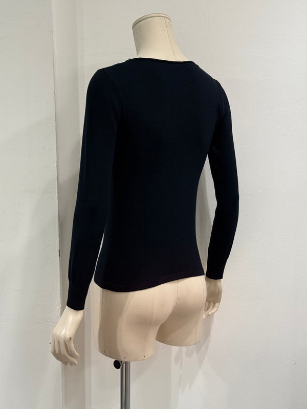 2003 Dolce & Gabbana sleeve top with front hooks closure