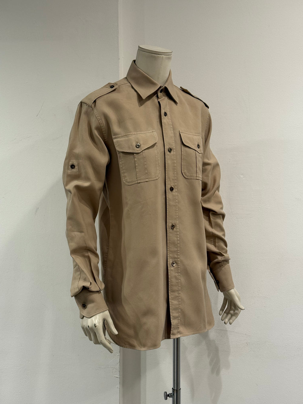 2000s Gucci by Tom Ford military shirt