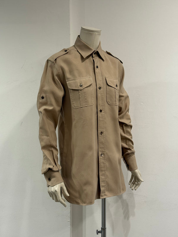 2000s Gucci by Tom Ford military shirt