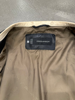 SS2014 Dsquared2 multi-zip biker leather jacket