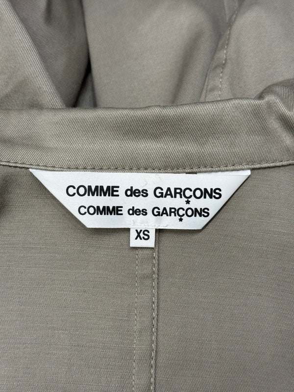 2000s Comme des Garçons cotton minimal coat