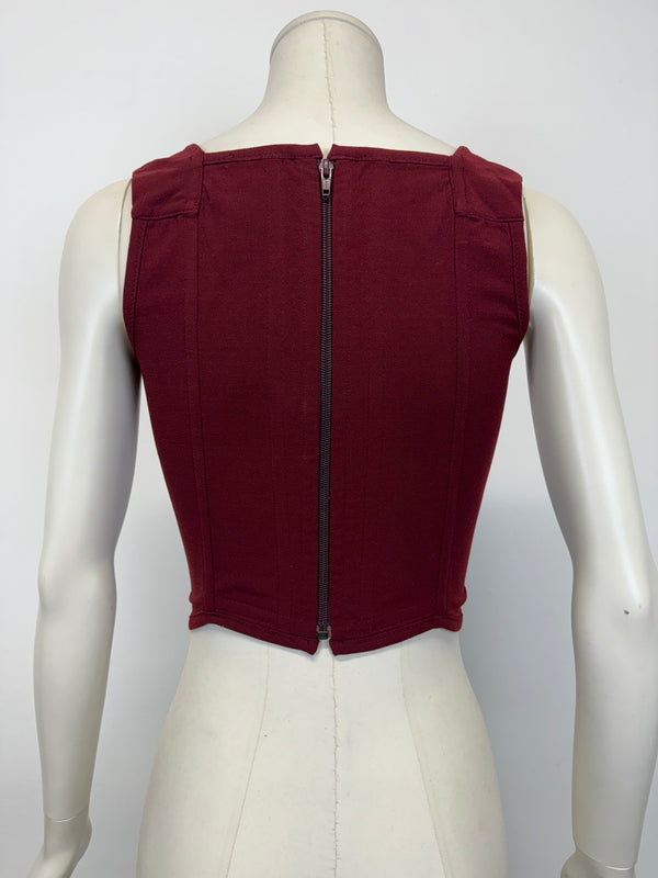 2000s Vivienne Westwood red corset top