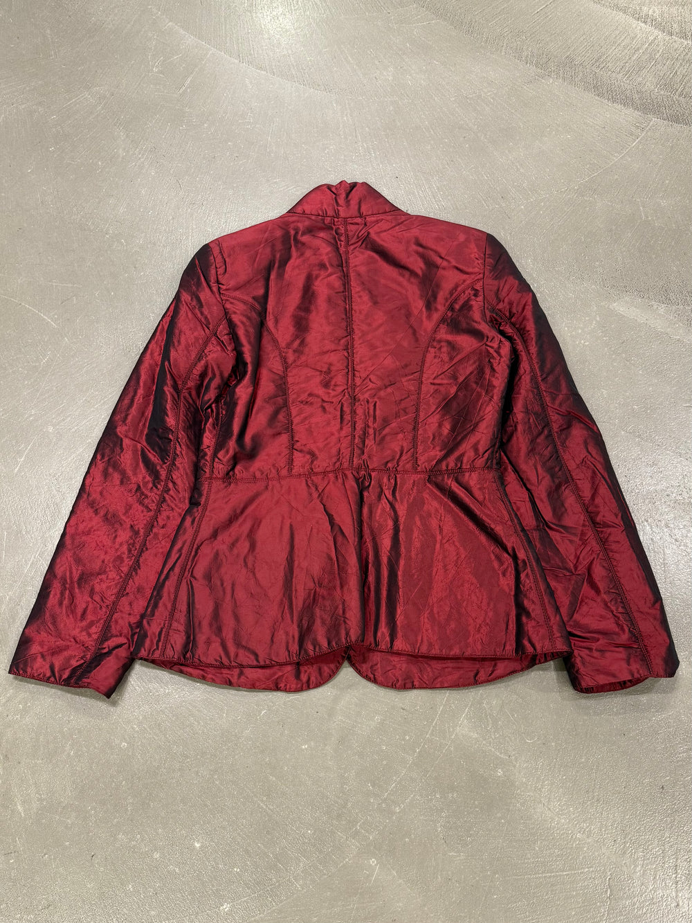2000s Armani iridescent nylon jacket