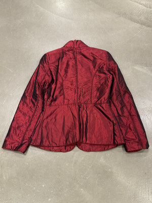 2000s Armani iridescent nylon jacket