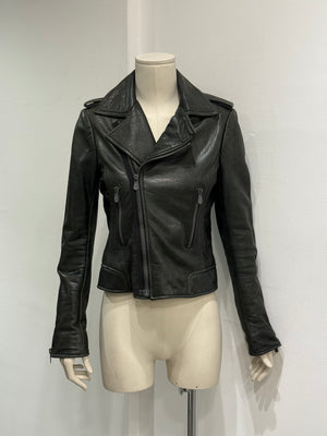 A/W2010 Balenciaga by Ghesquiere biker leather jacket