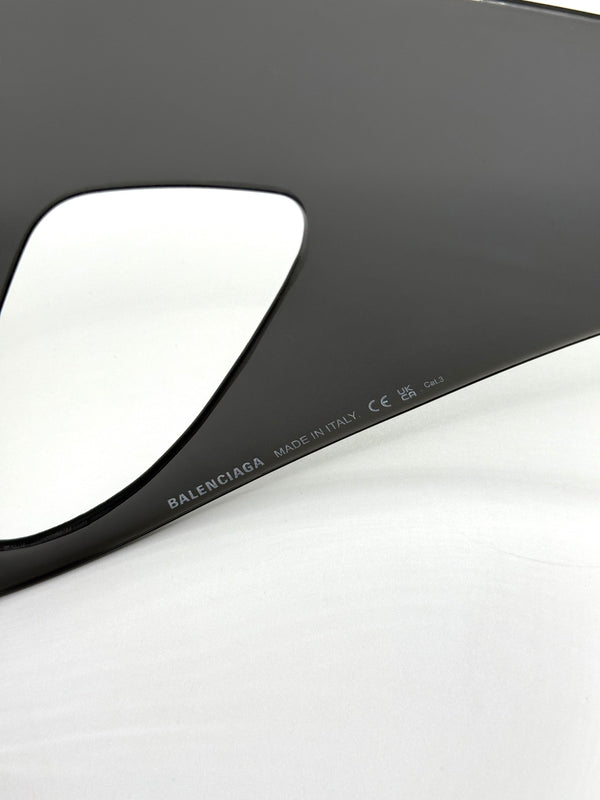 Balenciaga 24/7 runway visor sunglasses