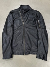 Load image into Gallery viewer, S/S 2010 Rick Owens backzip leather jacket
