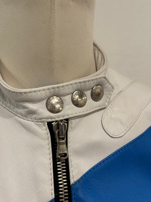 S/S2001 Dolce & Gabbana biker leather jacket